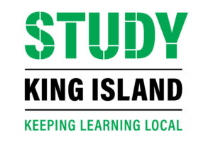 1d Study King Island Master stacked with tagline