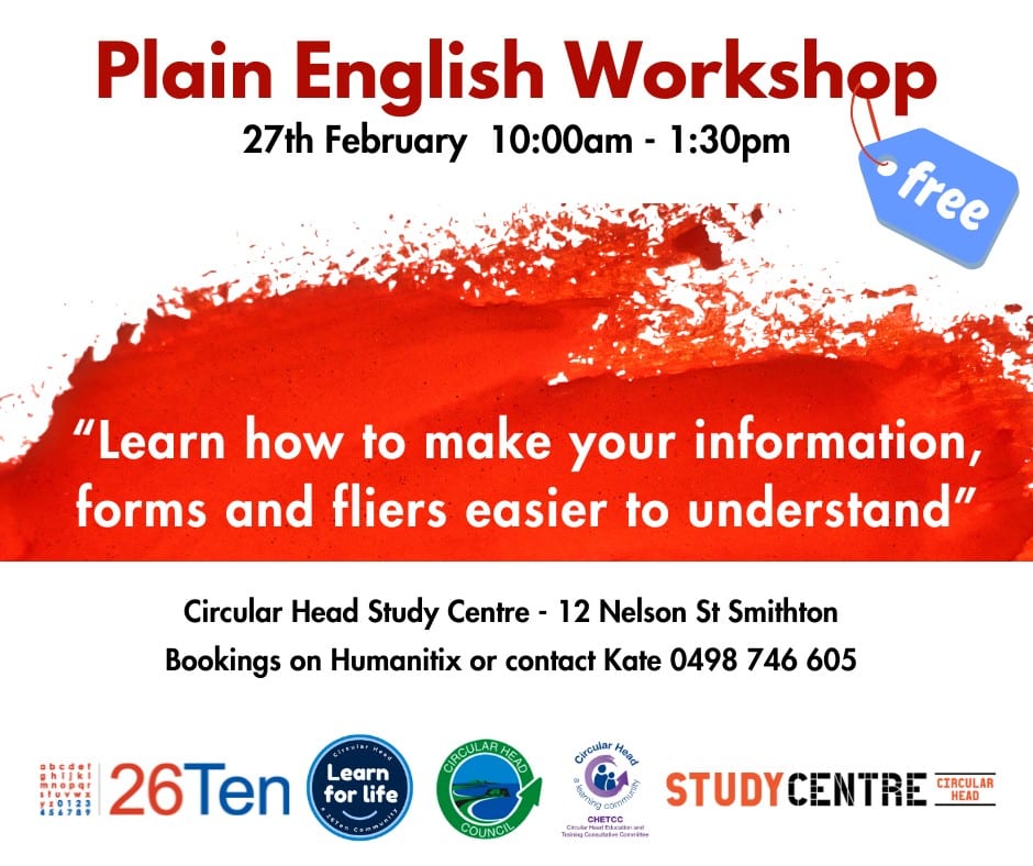 Plain English Workshop